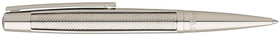 Stylo bille Dupont, S.T., série Défi Vibration Acier inoxydable