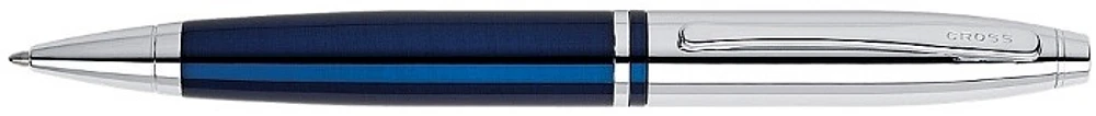 Cross Ballpoint pen, Calais series Blue/Chrome
