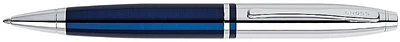 Cross Ballpoint pen, Calais series Blue/Chrome