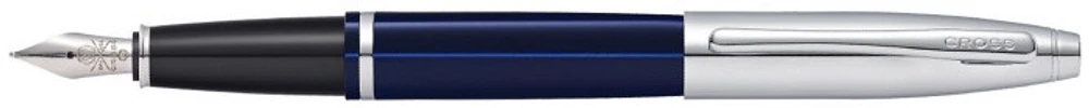 Cross Fountain pen, Calais series Blue/Chrome