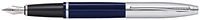 Cross Fountain pen, Calais series Blue/Chrome