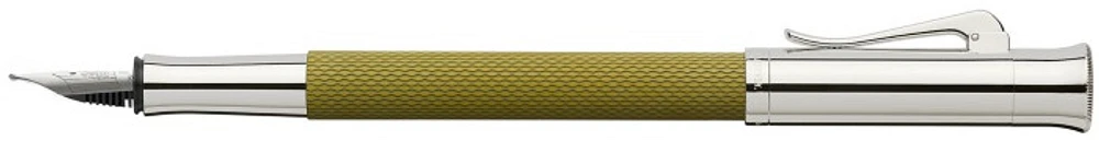Faber-Castell, Graf von Fountain pen, Guilloche Resin series Olive Green