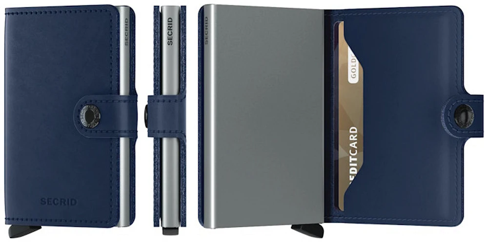 Secrid Card case, Miniwallet Original series Navy blue
