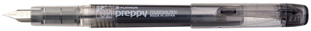 Stylo plume Platinum, série Preppy Noir (Pointe spéciale)