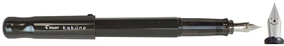 Stylo plume Pilot, série Kakuno Gris & Gris