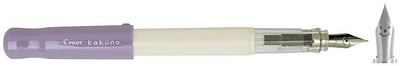 Pilot Fountain pen, Kakuno series Purple & White