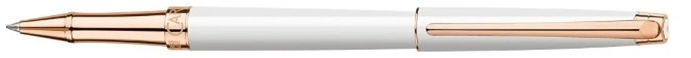 Caran d'Ache Roller ball, Léman Slim series White PGT 