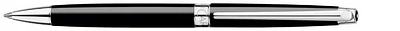 Caran d'Ache Ballpoint pen, Léman Slim series Black ebony CT