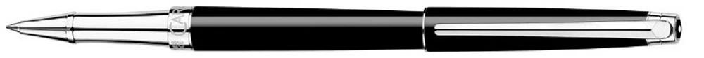 Caran d'Ache Roller ball, Léman Slim series Black ebony CT