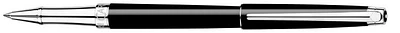 Caran d'Ache Roller ball, Léman Slim series Black ebony CT