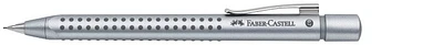 Porte mine Faber-Castell, série Grip 2011 Chrome satiné (0.7 mm)