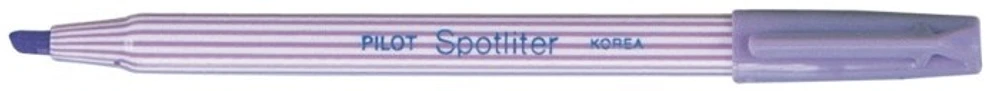 Surligneur Pilot, série Spotliter Encre mauve