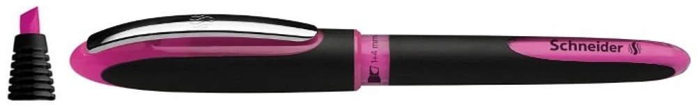 Schneider Highlighter, One Highlighter series Pink ink