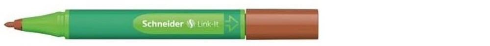 Schneider Felt pen, Link-It series Mahogany brown ink (1.0mm)