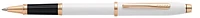 Cross Roller ball, Century II series Pearlescent White PGT