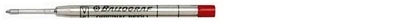 Recharge stylo Ballograf, série Recharge & encre Encre rouge