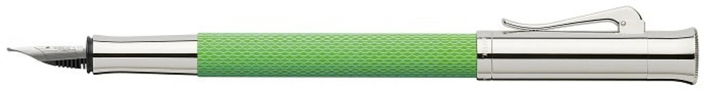 Faber-Castell, Graf von Fountain pen, Guilloche Resin series Viper green