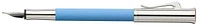 Faber-Castell, Graf von Fountain pen, Guilloche Resin series Gulf blue