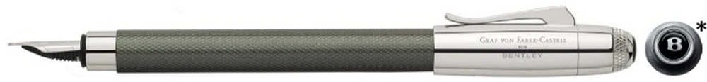 Faber-Castell, Graf von Fountain pen, Bentley Collection series Metallic gray
