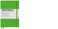 Leuchtturm1917 Notebook, Notebook Medium (A5) series Fresh green (Squared, 145mm x 210mm)