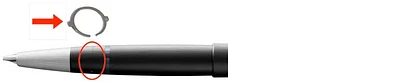 Lamy Replacement Parts, Parts - Pièces series  (Tabbed spring)