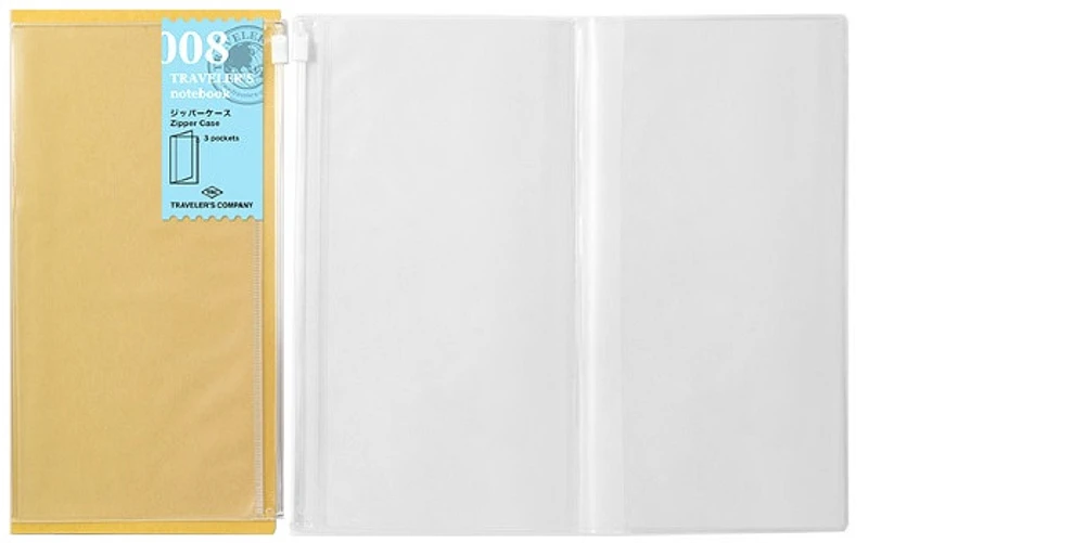 Traveler's Company Pouch, Notebook Refill series Transparent