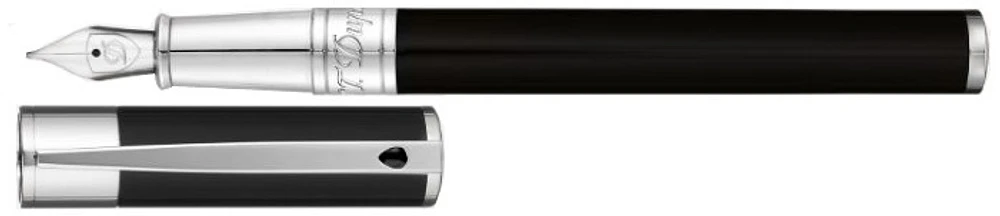Stylo plume Dupont, S.T., série D-Initial Noir CT