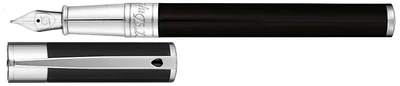 Stylo plume Dupont, S.T., série D-Initial Noir CT
