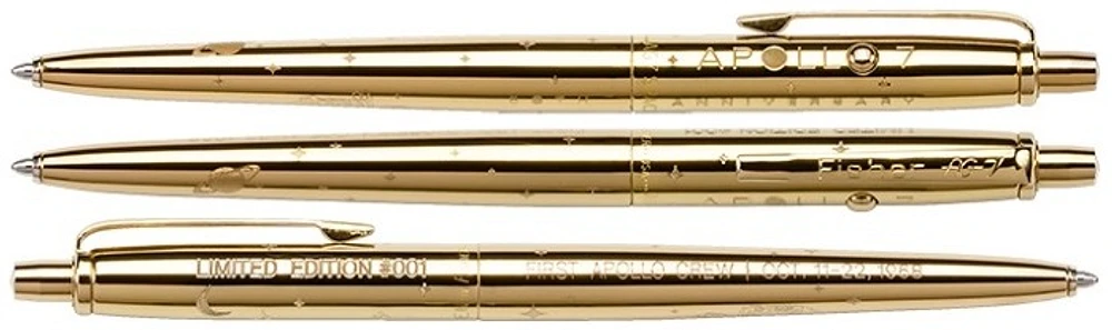 Fisher Spacepen Ballpoint pen, AG7-LE series Gold Titanium