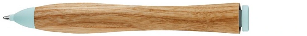 e + m Ballpoint pen, Swing series Ash/Light blue-green