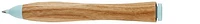e + m Ballpoint pen, Swing series Ash/Light blue-green