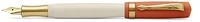 Kaweco Fountain pen, Student series Ivory/Orange Gt (70's Soul)