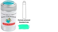 J.Herbin Ink cartridge, The Jewel of Inks series Blue-Green ink (Bleu calanque)