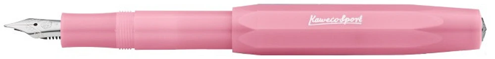 Kaweco Fountain pen, Frosted Sport series Translucent pink (Blush Pitaya)