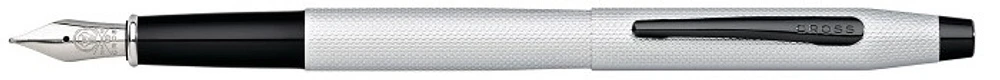 Cross Fountain pen, Classic Century series Brushed chrome BKT