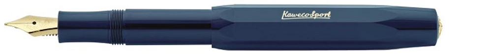 Kaweco Fountain pen, Classic Sport series Navy blue Gt