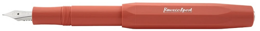 Kaweco Fountain pen, Skyline Sport series Orangey red CT