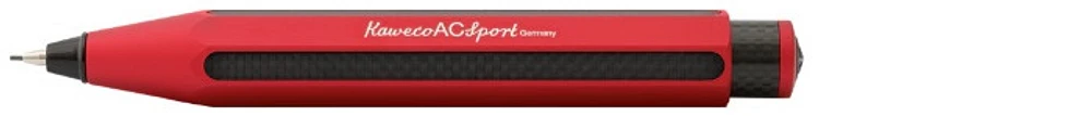 Porte mine Kaweco, série AC Sport Rouge/Carbone 0.7mm
