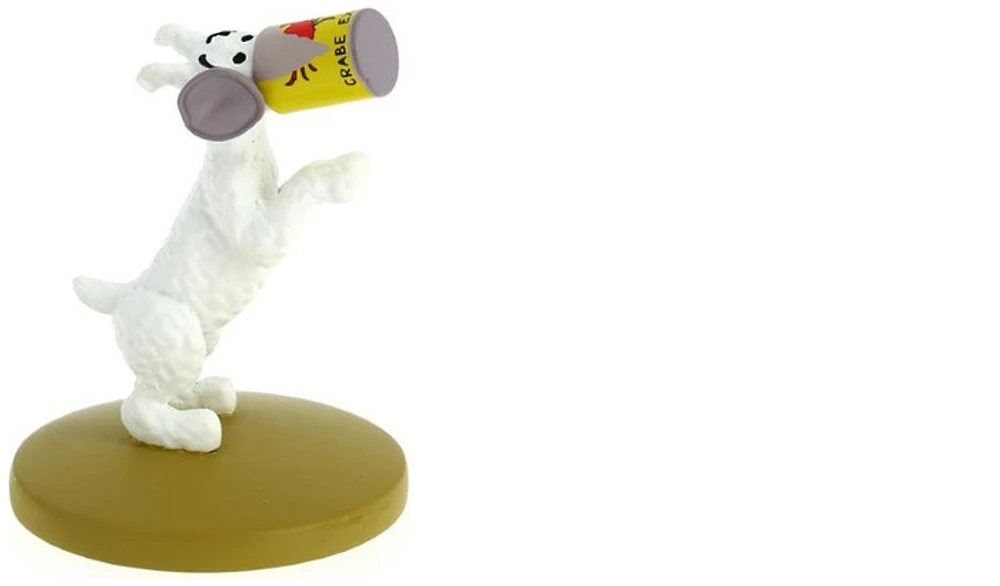 Tintin Figurine, Decorations series Snowy with crab tin
