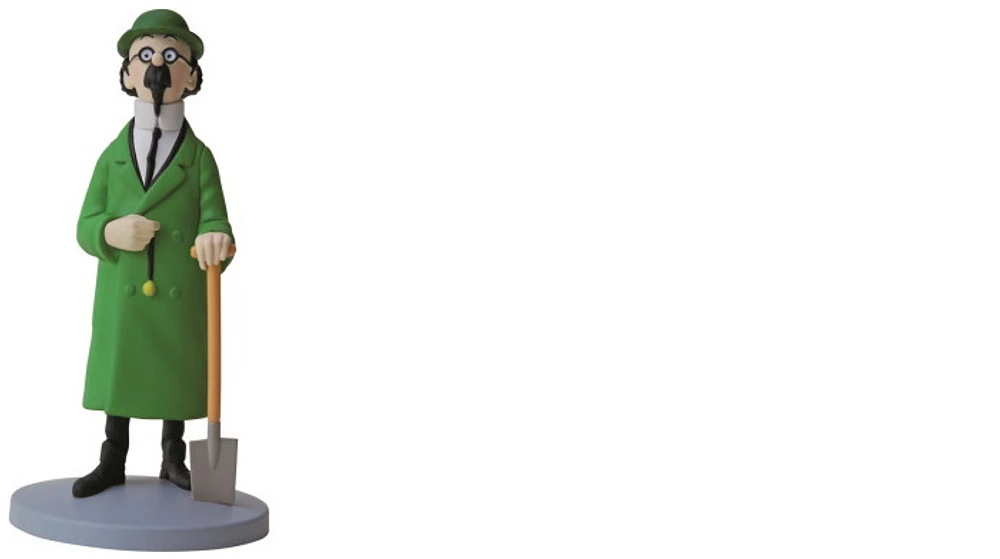 Tintin Figurine, Decorations series Calculus with a spade