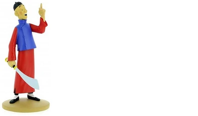 Figurine Tintin, série Décorations Didi est fou