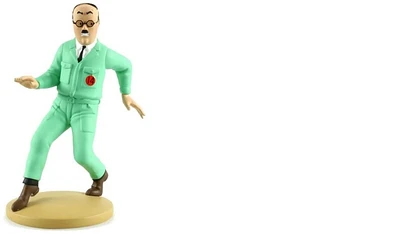Figurine Tintin, série Décorations Wolf l'ingénieur félon