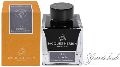 Jacques Herbin Ink bottle, Essentielles inks series Gris de houle