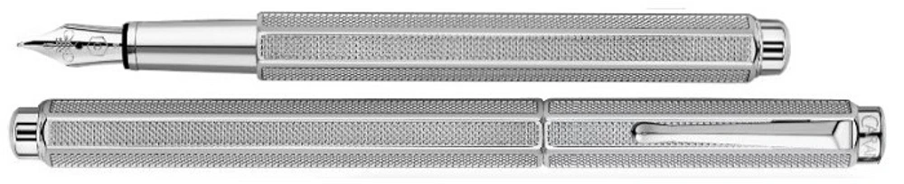 Caran d'Ache Fountain pen, Ecridor Milanese series Palladium