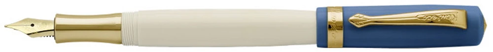 Stylo plume Kaweco, série Student Ivoire/Bleu Gt (50's Rock)