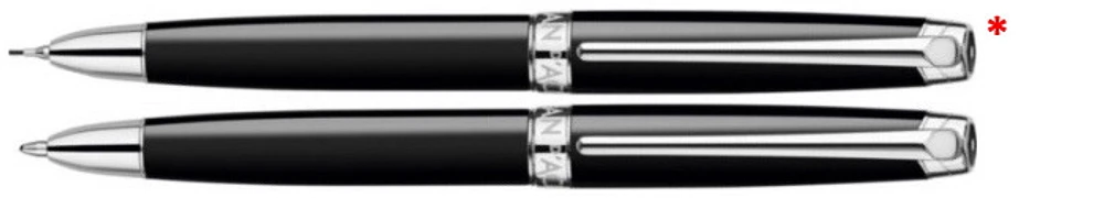 Stylo multifonction* Caran d'Ache, série Léman Noir laqué CT