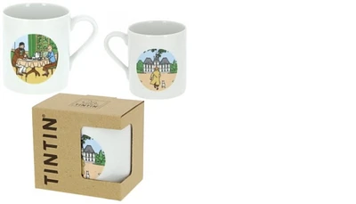 Tasse Tintin, série Vaisselle Tintin & Haddock Déjeuner