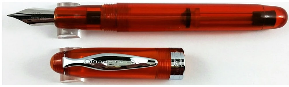 Stylo plume Noodler's Ink, série Ahab Ambre translucide (Pointe Flex)