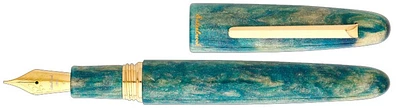 Stylo plume Esterbrook, série Estie Gold Rush Vert frontière GT (Oversized)