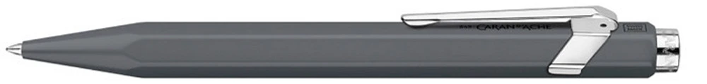 Stylo à bille roulante rétractable Caran d'Ache, série 849 Roller Gris
